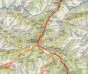 náhled Dolomity - Dolomites Road & Panoramic Map 1:200t mapa TABACCO