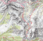 náhled Dolomiti del centro Cadore 1:25 000 turistická mapa TABACCO #016