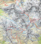 náhled Pustertal – Bruneck, Val Pusteria – Brunico 1:25 000 turistická mapa TABACCO #33