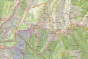 náhled Massiccio del Grappa Bassano – Feltre 1:25 000 turistická mapa TABACCO #51