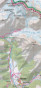 náhled Gruzie - vybrané trekky (Georgian Caucasus) trekkingová mapa TQ