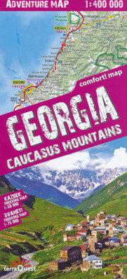 Gruzie (Georgia) Adventure Map 1:400.000 TQ