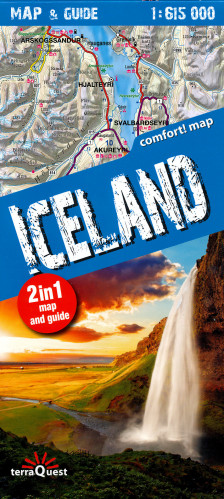 Island (Iceland) Map & Guide 1:615.000 TQ