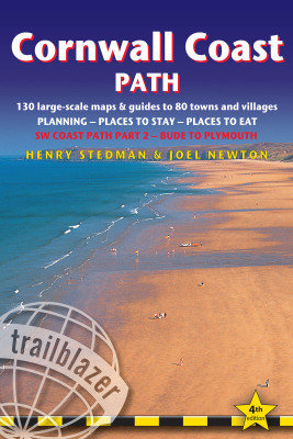 Cornwall Coast Path (Anglie) průvodce 4th 2012 Trailblazer