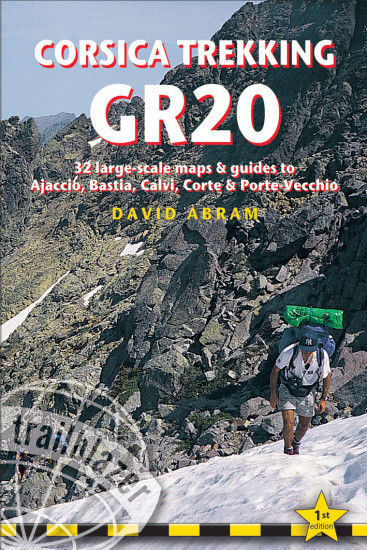 detail Korsika (Corsica) GR20 trekkingový průvodce 1st 2008 Trailblazer