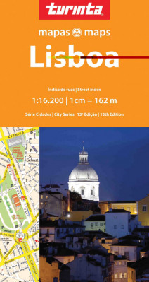 Lisabon (Lisboa) 1:16.200 plán města TURINTA
