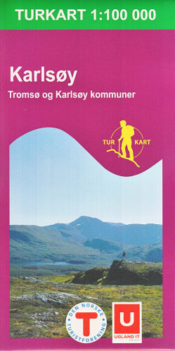 Karlsoy 1:100.000 mapa (Norsko) #2623