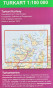 náhled Karlsoy 1:100.000 mapa (Norsko) #2623