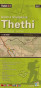 náhled Theti (Albánie) 1:30t turistická mapa VEKTOR