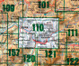náhled Malá Fatra - Vrátna 1:50.000 turistická mapa #110 VKÚ